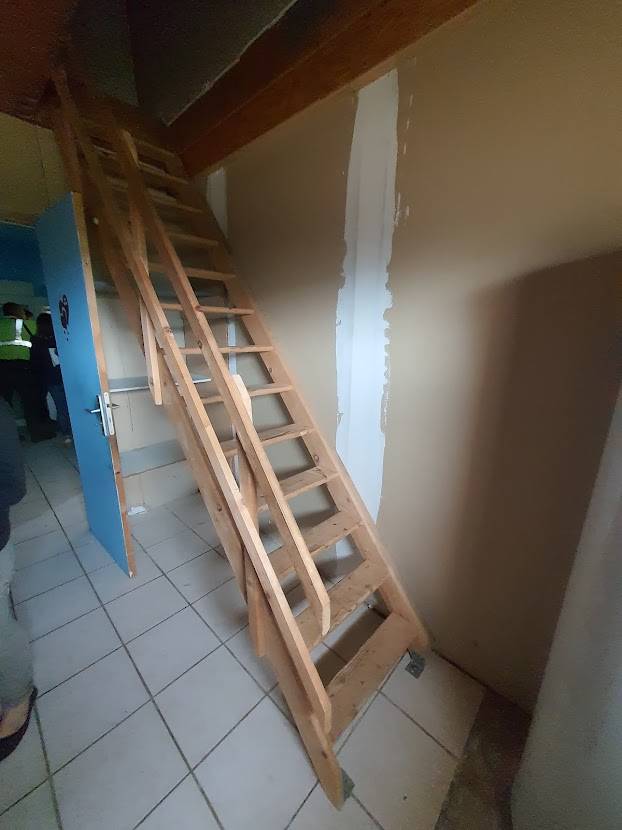 Sur mesure une échelle de meunier 